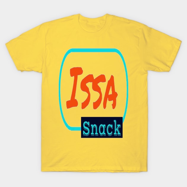 Issa Snack Logo (words) T-Shirt by IssaSnackllc